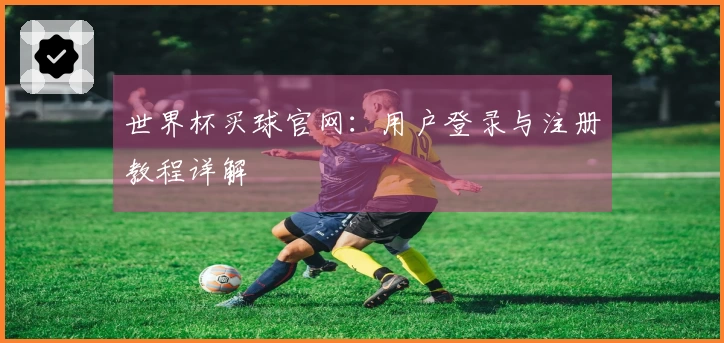 世界杯买球官网：用户登录与注册教程详解