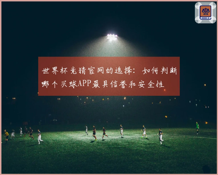 世界杯竞猜官网的选择：如何判断哪个买球APP最具信誉和安全性